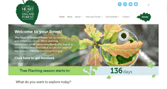 Desktop Screenshot of heartofenglandforest.com